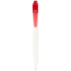 Thalaasa długopis z plastiku pochodzącego z oceanów kolor czerwony
