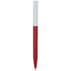 Unix długopis z tworzyw sztucznych pochodzących z recyklingu kolor czerwony