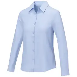 Pollux koszula damska z długim rękawem kolor niebieski / M