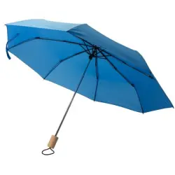 Parasol manualny RPET kolor niebieski
