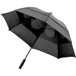 Wiatroodporny parasol manualny kolor szary