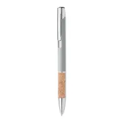 VERIA Aluminiowy długopis przycisk kolor srebrny