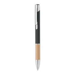 SPARTA Aluminiowy długopis przycisk kolor czarny