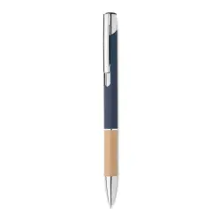 SPARTA Aluminiowy długopis przycisk kolor niebieski