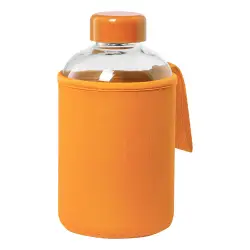 Szklana butelka sportowa Flaber - kolor pomarańcz