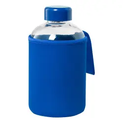 Szklana butelka sportowa Flaber - kolor niebieski