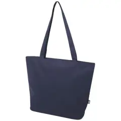 Panama torba na zakupy o pojemności 20 l wykonana z materiałów z recyklingu z certyfikatem GRS kolor niebieski
